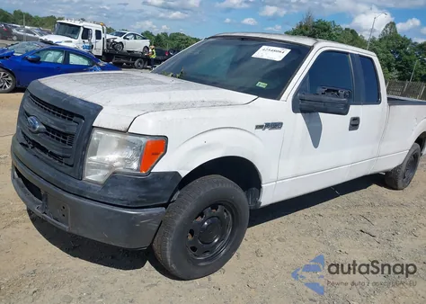 2013 Ford F-150 Xl из США, поврежденный, VIN 1FTFX1CFXDKE21083